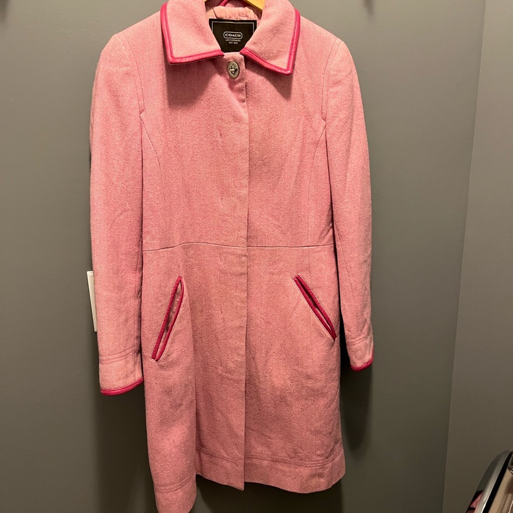 Coach wool coat